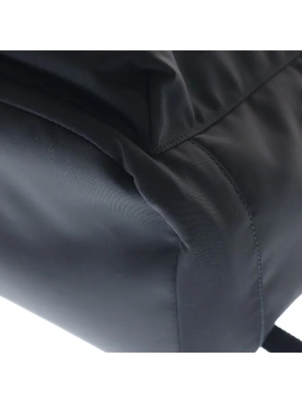 Prada Nylon Back Pack Backpack Black